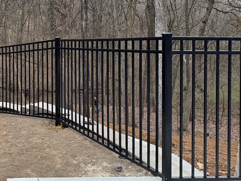 Aluminum fence installation company in St. Louis MO